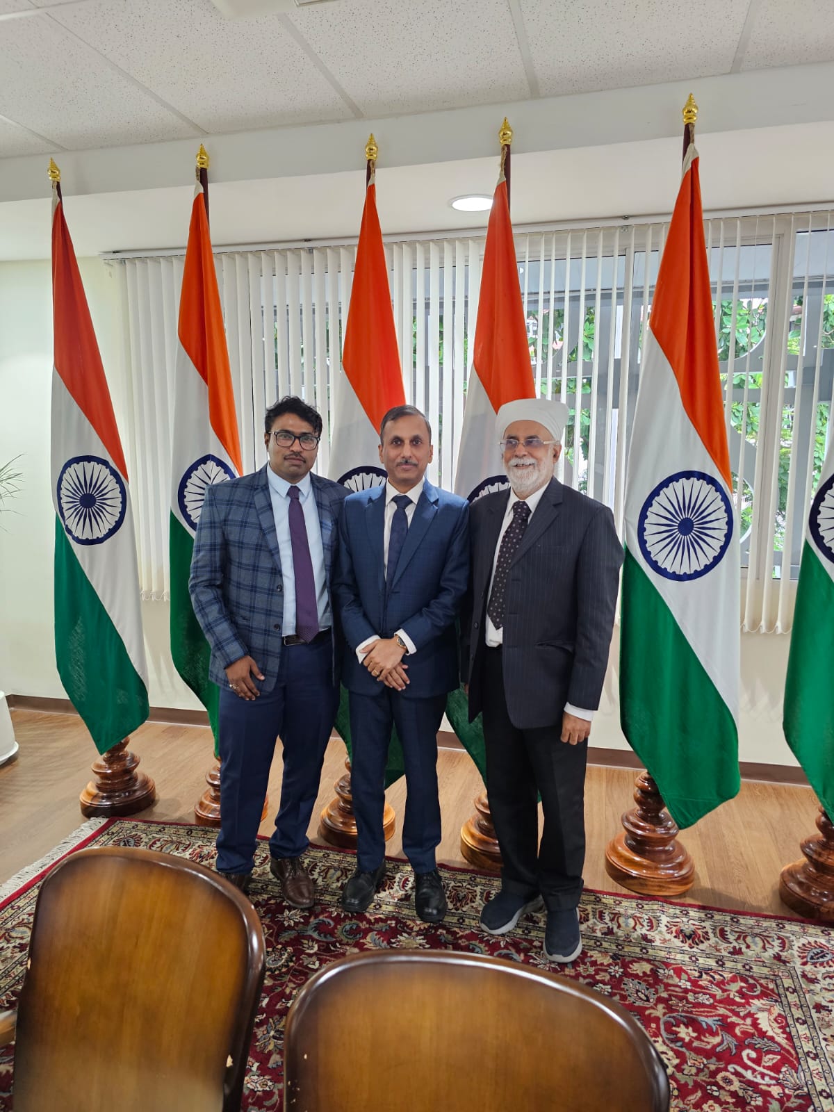 Diplomatic engagement between GVTO leadership and Indian diplomatic delegation in Bangkok, Thailand