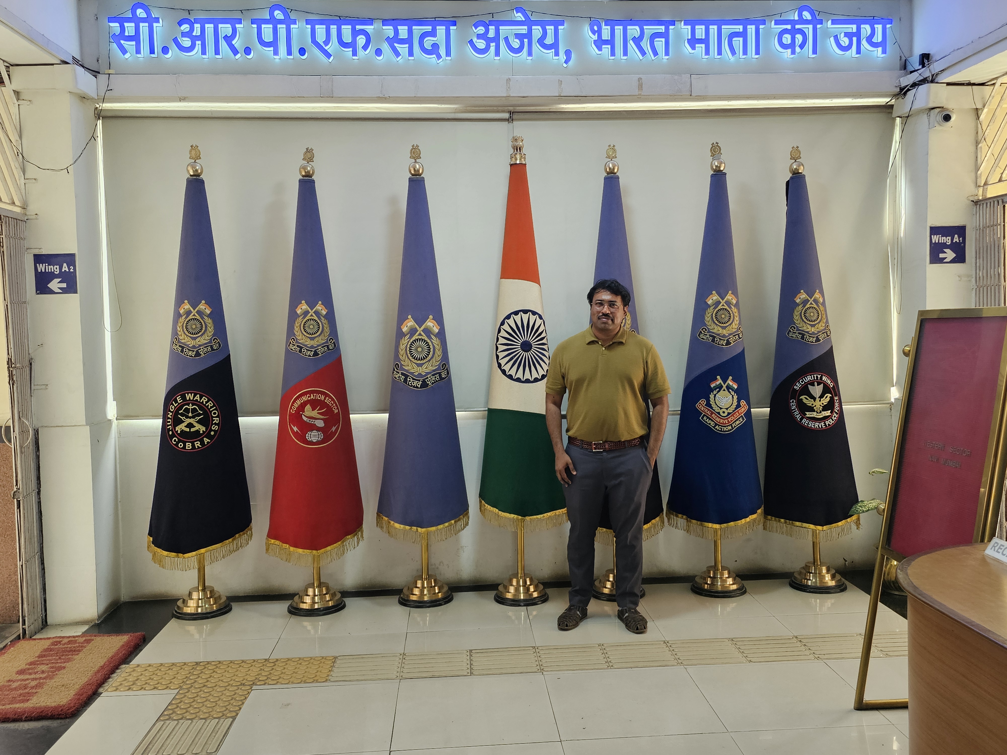 CRPF India's Resolve – National pride at India–Thailand Business Conclave 2026
