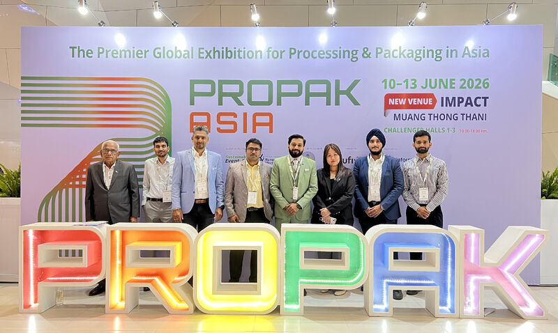 GVTO Indian business delegation visiting ProPak Asia 2026 exhibition at IMPACT Arena Bangkok – technology exchange and trade partnership event